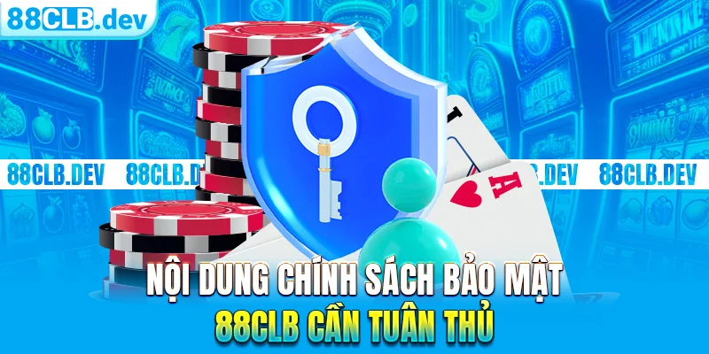 Chính Sách Bảo Mật 88CLB - Quy Định Chung Cá Cược Online - ri88